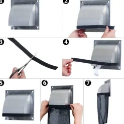 Torktumlare-Torktumlare Vent Luddpåse Dust Bag Lint Bag