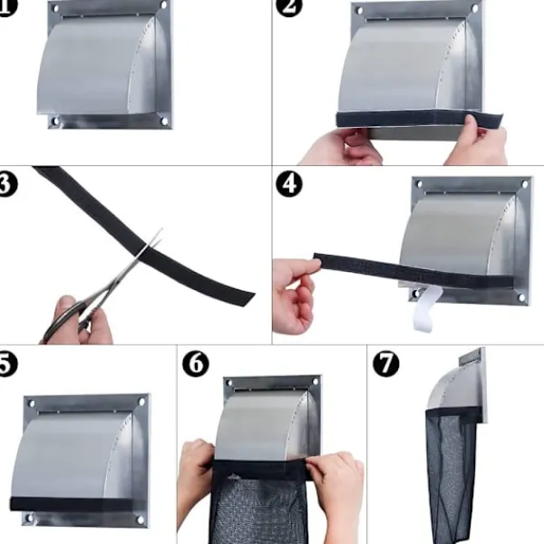 Torktumlare-Torktumlare Vent Luddpåse Dust Bag Lint Bag