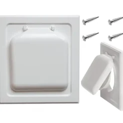 Torktumlare-Torktumlare Ventilationslock Dubbeldörr Torktumlare Cover NO-PEST VENT