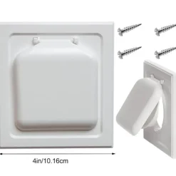 Torktumlare-Torktumlare Ventilationslock Dubbeldörr Torktumlare Cover NO-PEST VENT