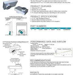 Torktumlare-Torktumlare Ventilationsperiskop Torktumlare Ventilationsadapter Förhindra Slangvikning