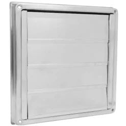 Torktumlare-Torktumlare Ventilationsskydd 4 Tum Fyrkantigt 304 Rostfritt Stål Exteriör Utomhus Väggventilationsskydd med Nylon Mesh för att Hålla Regn Snö Vind Eller Fåglar Ute | Fyndiq