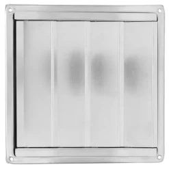 Torktumlare-Torktumlare Ventilationsskydd 4 Tum Fyrkantigt 304 Rostfritt Stål Exteriör Utomhus Väggventilationsskydd med Nylon Mesh för att Hålla Regn Snö Vind Eller Fåglar Ute | Fyndiq