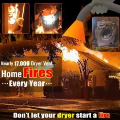 unbranded Torktumlare-Torktumlare Ventilationsslang Flexibel Mjuk Rör Ersättning Dammsugarslang