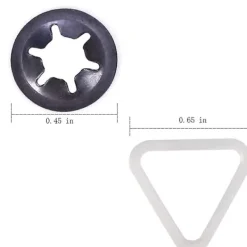 Torktumlare-Torktumlarens Remrulle-Kit för Whirlpool Kenmore WPW10314173 W10314171 4392065 WP4392065 691366 341241 349241T