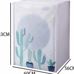 Tvättmaskiner-Torktumlaröverdrag, Vattentätt Tvättmaskinsöverdrag, PEVA Dammskydd