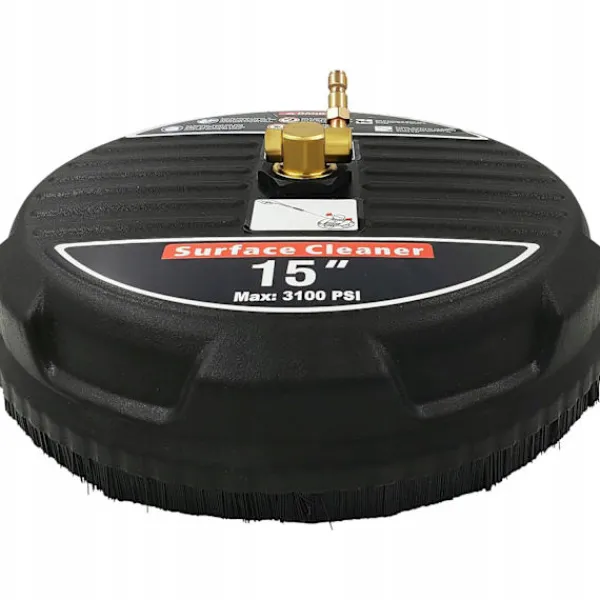 Rosfix Högtryckstvättar-T-Racer 15 Tvaetborste Set – Roterande Arm | 5 Munstycken | Skumpistol 1000Ml | Kompatibel med Lavor, Parkside