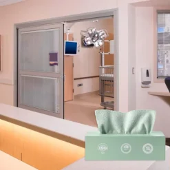 Svampar & Dukar-Trasor i en låda (20 stycken) - 19,8 x 19,8 cm återanvändbara våtservetter för rengöring, kantlösa frottéhanddukar, verkstadstrasor, tvätt, damm, engångs | Fyndiq