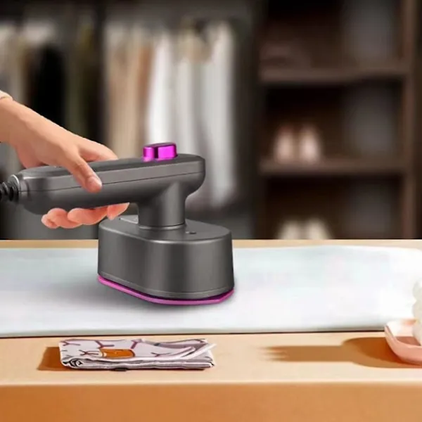 Ångtvättar-Travel Steamer Mini Strykjärn för Kläder Bärbar Mini Strykmaskin Garment Steamer för Hem EU Plug-C