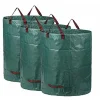 Soptunnor-Trädgårdssäck Big Bag Set Säck Säck Trädgårdssop Säck 300L*3PC