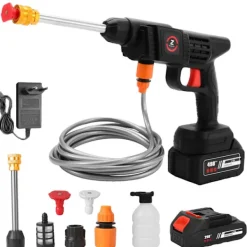 OEM Högtryckstvättar-Trådlös högtryckstvätt, 20000mAh batteri, 3000W motor,30 000 mAh Batteri