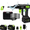 OEM Högtryckstvättar-Trådlös Högtryckstvätt, 1000W Effekt, 980psi Tryck, 6-i-1 Munstycken,2 Batteri, Elektrisk