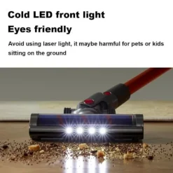 LIECTROUX Dammsugare & Tillbehör-Trådlös Hålsugare - - i10 - 27000Pa - LED-Belysning - HEPA E13 Filtrering