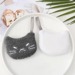 Svampar & Dukar-Trämassa Disksvamp Disktvätt Bomull Block Pot Torka color random