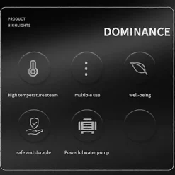 Ångtvättar-Tryckluftsdriven ångrengörare för hemmet, handhållen tryckluftsdriven ångrengörare för soffa, kläder, bil