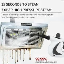 Ångtvättar-Tryckångare för soffa, kläder, bilbarnstolar, kök (EU)