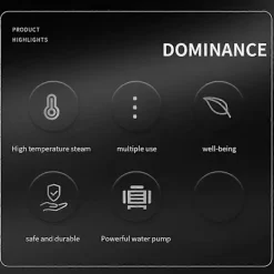 Ångtvättar-Tryckångare för soffa, kläder, bilbarnstolar, kök (EU)