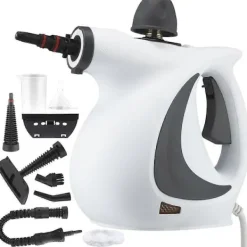 NICEGOU Ångtvättar-Tryckreglerad ångrengörare för hemmet, handhållen tryckreglerad ångrengörare för soffa, kläder, bil