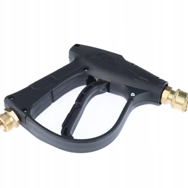 Rosfix Högtryckstvättar-Trycktvattarpistol 4350PSI 22Mm med Skumpistol 1000Ml – Ergonomisk | Snabbkoppling | Kompatibel med Karcher, Lavor