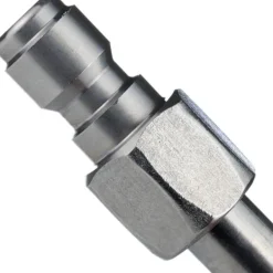 Rosfix Högtryckstvättar-Trycktvättslans U-Typ 1/4 Tum 34Cm – Högtryck | Max 250 Bar | Kompatibel med Lavor, Parkside