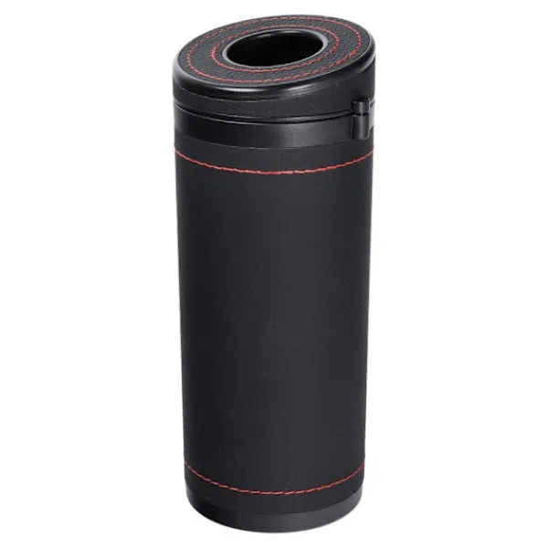 A-One Brand Soptunnor-Tubformad Mjukpappersdispenser med Glaskrossalternativ - Svart