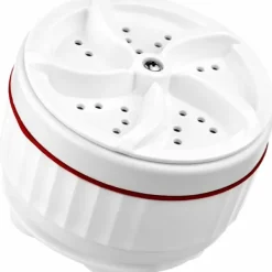 Tvättmaskiner-Turbo-Ultraschall-Waschmaschine Tragbare Mini-Waschmaschine mit USB-Saugnäpfen für Heimreisen, Geschäftsreisen