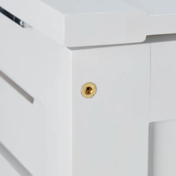 B2X Tvättillbehör-Tvätt Pineträ Vit