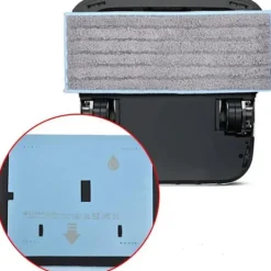 Städmoppar-Tvättbara rengöringsdukar kompatibla med iRobot Braava Jet M6, återanvändbara tvättbara våtmoppar