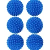 Torktumlare-Tvättboll för tvättmaskin, 6 st tvättbollar, torkbollar, torktumlareboll, tvättboll, återanvändbar torkboll torkboll tvättboll