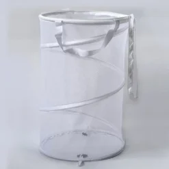 Tvättillbehör-Tvättkorg Tvättkorg VIT