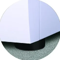 Tvättmaskiner-Tvättmaskin Anti-Vibrationskuddar, Svart, 4-pack