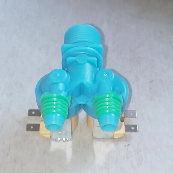 Tvättmaskiner-Tvättmaskin Inloppsventil Bricka Inloppsventil Vatten Magnetventil Solenoidventil för Samsung XQB150 C99 Vatteninloppsventil Enhet