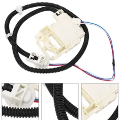 Tvättmaskiner-Tvättmaskin Lock Lås Brytare Enhet Robust Tvättmaskin Lock Lås Enhet med Kabelhärva för WHO8X32657 WH08X31222 4963152 AP7033485