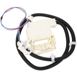 Tvättmaskiner-Tvättmaskin Lock Lås Brytare Enhet Robust Tvättmaskin Lock Lås Enhet med Kabelhärva för WHO8X32657 WH08X31222 4963152 AP7033485