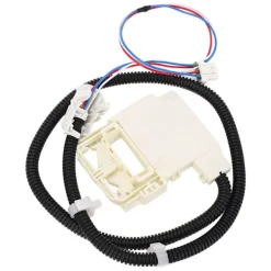 Tvättmaskiner-Tvättmaskin Lock Lås Brytare Enhet Robust Tvättmaskin Lock Lås Enhet med Kabelhärva för WHO8X32657 WH08X31222 4963152 AP7033485