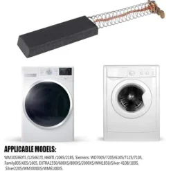 Tvättmaskiner-Tvättmaskinskolborste 154740 Kolborste Motor Kol