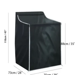 Torktumlare-Tvättmaskinsskydd för de flesta toppmonterade tvättmaskiner/torktumlare