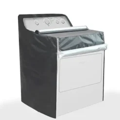 Tvättmaskiner-Tvättmaskinsöverdrag för toppmatad maskin, tvättmaskinsöverdrag med dragkedja i tjockare tyg