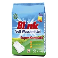 Blink Tvättillbehör-Tvättmedel Kompakt 1/35kg - Kraftfullt Tyskt Tvättmedel