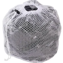 Tvättillbehör-Tvättnät med dragsko, tvättmaskinssäker, stark tvättpåse i tjockt nät S Style 1