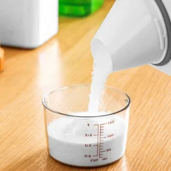 LBSS Tvättillbehör-Tvättpulver förvaringstank Tätning Tvättpulver dispenser med handtag