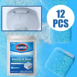 Rengöringsmedel-Ultra Clean Toalett Tabletter Blek & Blå, Rain Clean Doft