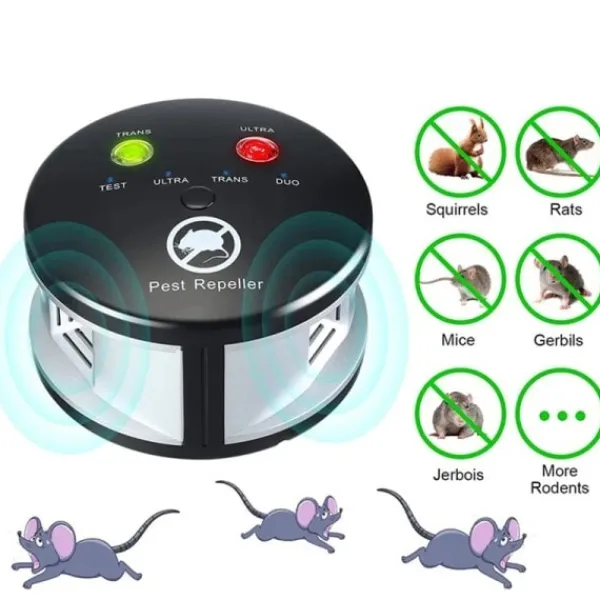 NSF Skadedjur & Insekter-Ultraljud möss mus repeller ultraljud elektronisk skadedjur kontroll gnagare råtta mus repeller