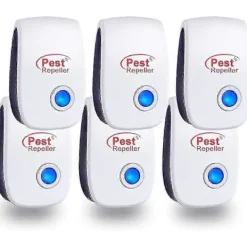 Fww Skadedjur & Insekter-Ultraljud Skadedjursbekämpare 6-pack Inomhus Elektronisk Mygga Kackerlacka Mus Avvisare