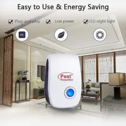 Fww Skadedjur & Insekter-Ultraljud Skadedjursbekämpare 6-pack Inomhus Elektronisk Mygga Kackerlacka Mus Avvisare