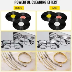 DUOKU Städmaskiner-Ultraljuds Diskrengöringsmaskin--6 L-Hela Set med Torkställning