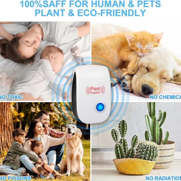 Skadedjur & Insekter-Ultraljuds insektsavskräckare mot mygg 2 Pack
