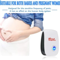 Skadedjur & Insekter-Ultraljuds mus- och råttskrämma, 4 st ultraljudsavvisare mot möss, ny version, myggavvisare, apparat mot flugor och insekter