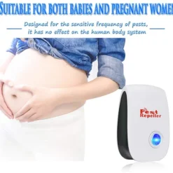 Skadedjur & Insekter-Ultraljuds mus- och råttskrämma, 4 st ultraljudsmedel mot möss, ny version, myggmedel, apparat mot flugor och insekter