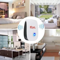 Skadedjur & Insekter-Ultraljuds mus- och råttskrämma, 4 st ultraljudsmedel mot möss, ny version, myggmedel, apparat mot flugor och insekter